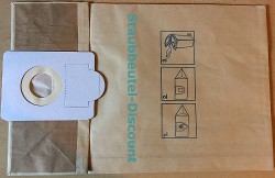 Staubsaugerbeutel Fakir/Nilco GS 1600 - 10 Tüten - Papier Staubsaugerbeutel Fakir/Nilco GS 1600 - 10 Tüten - Papier
