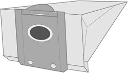 Staubsaugerbeutel Bork VC 9016 - 10 Tüten - Papier Staubsaugerbeutel Bork VC 9016 - 10 Tüten - Papier