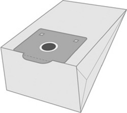 Staubsaugerbeutel Chromex Profil - 10 Tüten - Papier Staubsaugerbeutel Chromex Profil - 10 Tüten - Papier
