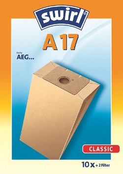 Staubsaugerbeutel-Typ: A17 - Material: Papier - Anzahl: 1 Staubsaugerbeutel-Typ: A17 - Material: Papier - Anzahl: 1