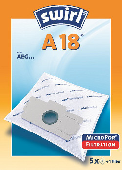Staubsaugerbeutel-Typ: A18 - Material: Microvlies - Anzahl: 1 Staubsaugerbeutel-Typ: A18 - Material: Microvlies - Anzahl: 1